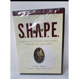 S. H. A. P. E. Finding and Fulfilling Your Unique Purpose for Life DVD New Shape